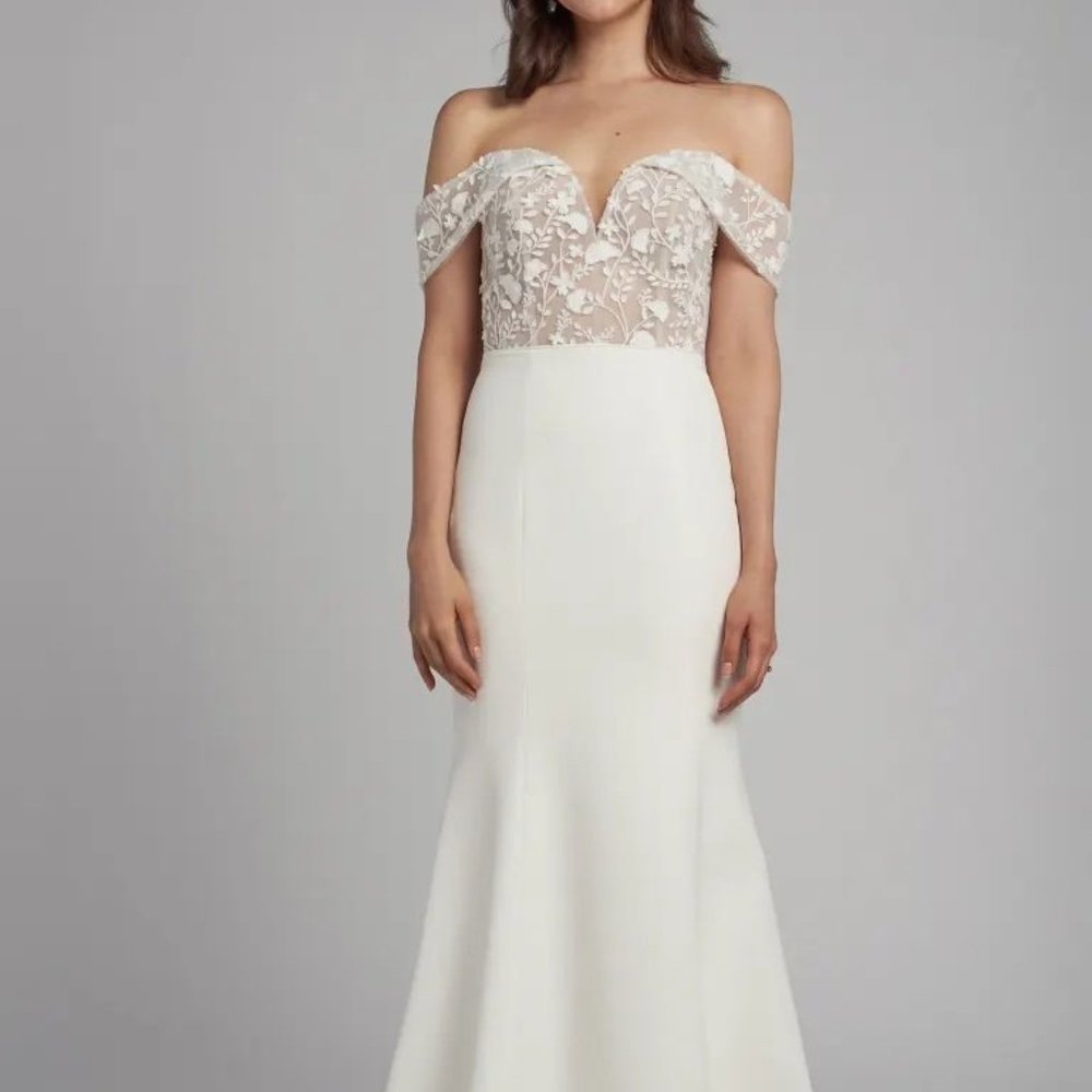 Jenny Yoo Angelica Wedding Gown 16 NEW Anthropologie